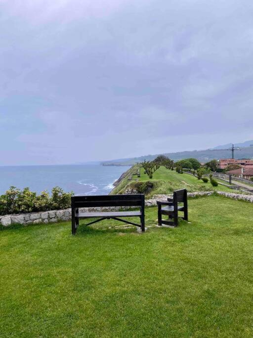 Precioso - Moderno Terraza Y Parking, 2 Hab, 2 Banos, 6-7 Pers - Dispo 15 Al 18 Jun Ultima Hora!! Daire Llanes Dış mekan fotoğraf
